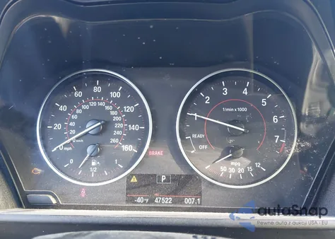 2016 BMW 228I из США, поврежденный, VIN WBA1K9C52GV710845